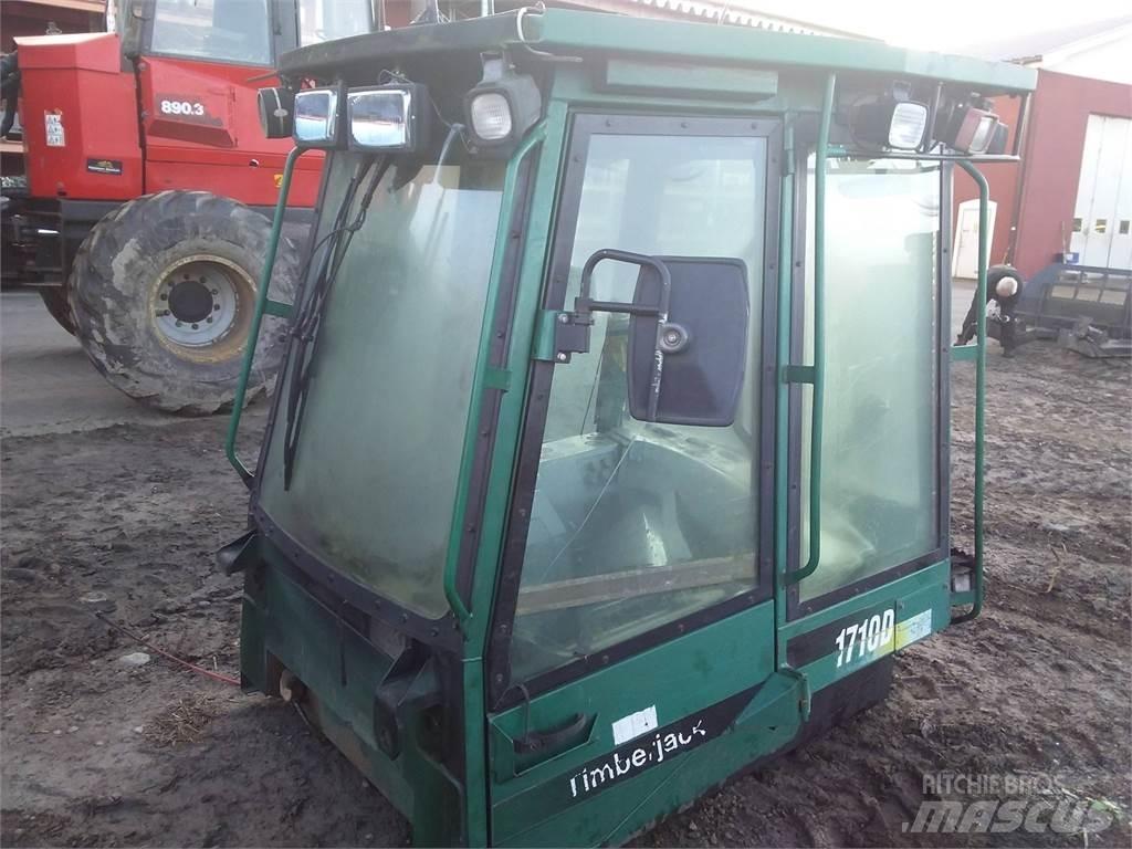 Timberjack 1710d Kabine i unutrašnjost