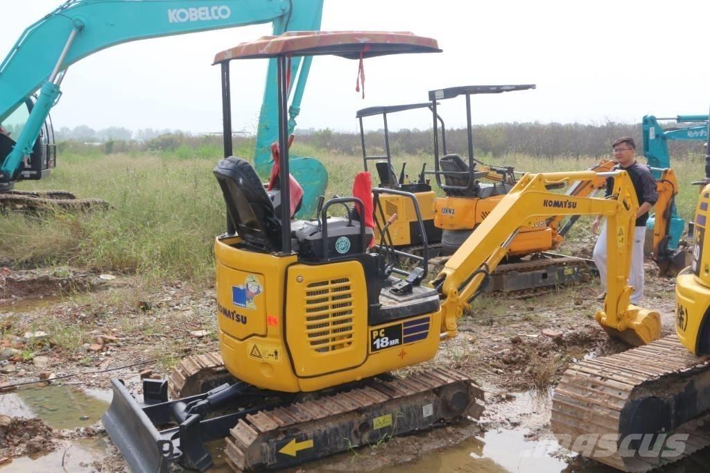 Komatsu PC 18 MR Mini bageri <7t