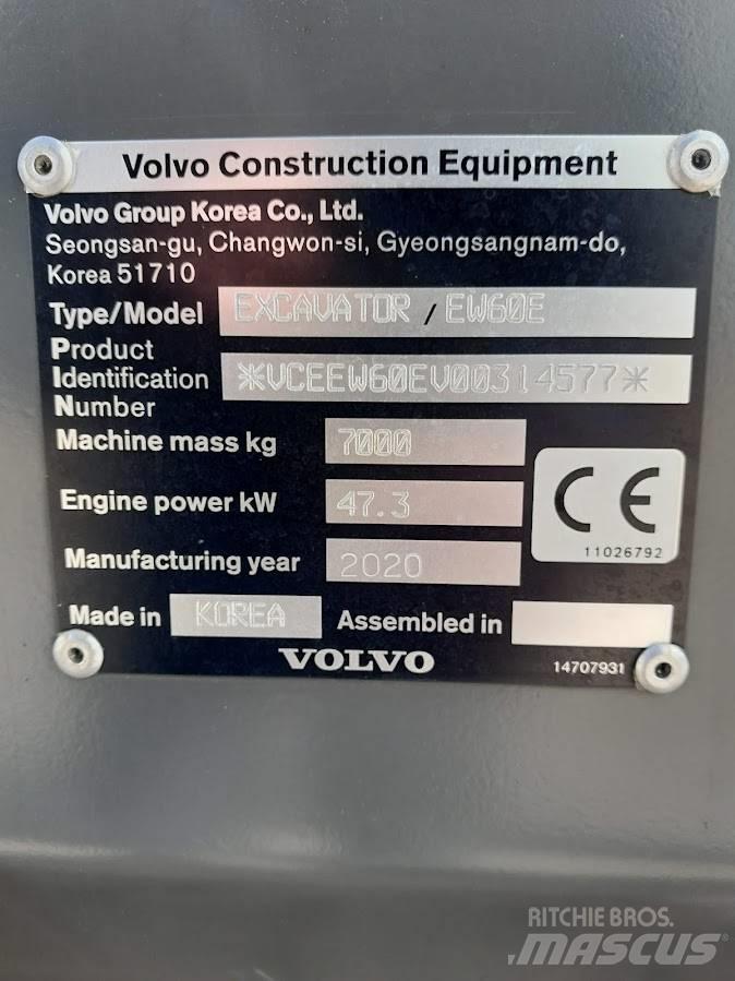 Volvo EW 60 E Bageri na kotačima