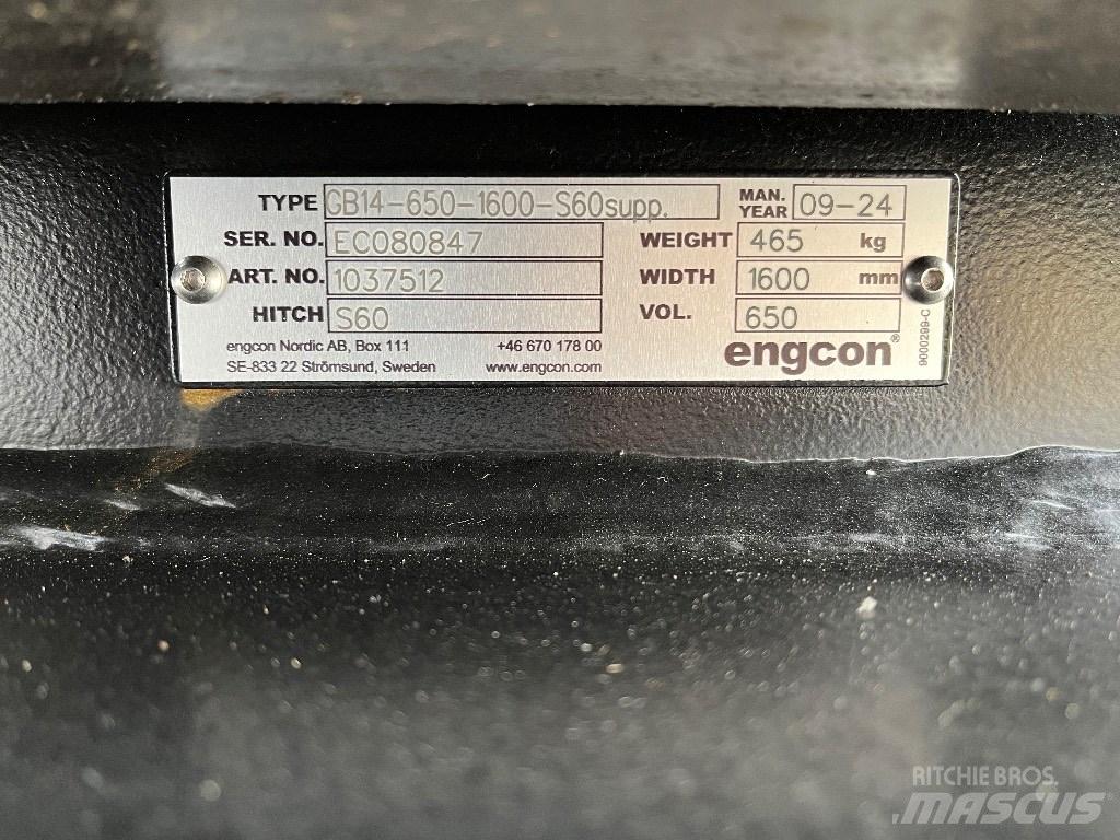 Engcon GB14 S60 Ny! Kašike / Korpe