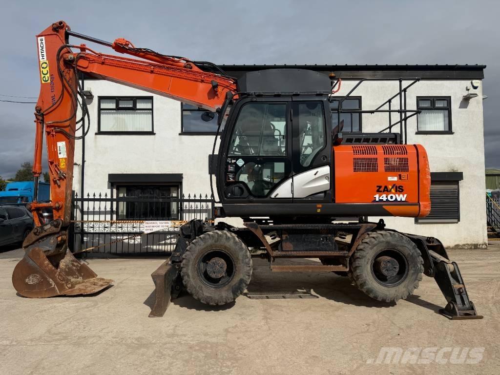 Hitachi ZX 140 W-6 Bageri na kotačima