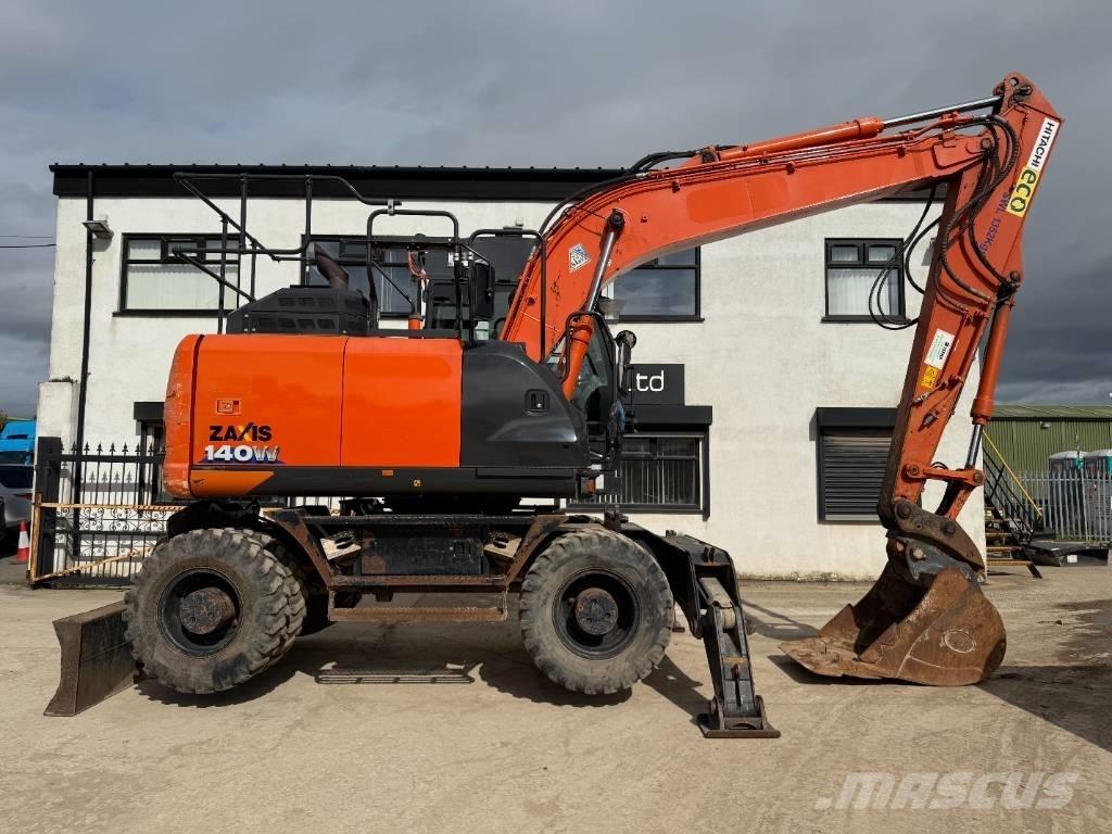 Hitachi ZX 140 W-6 Bageri na kotačima