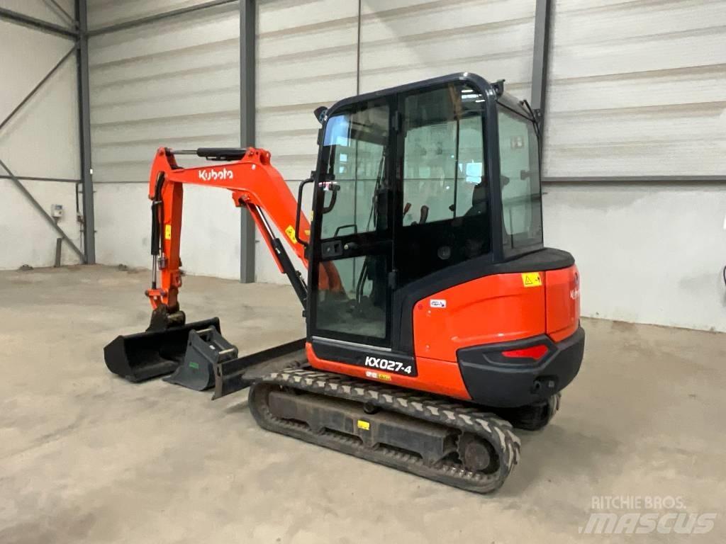 Kubota KX 027-4 HI Mini bageri <7t