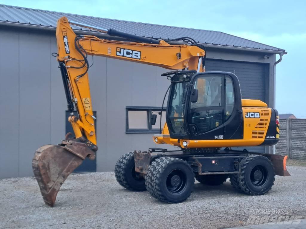 JCB JS145 W Bageri na kotačima