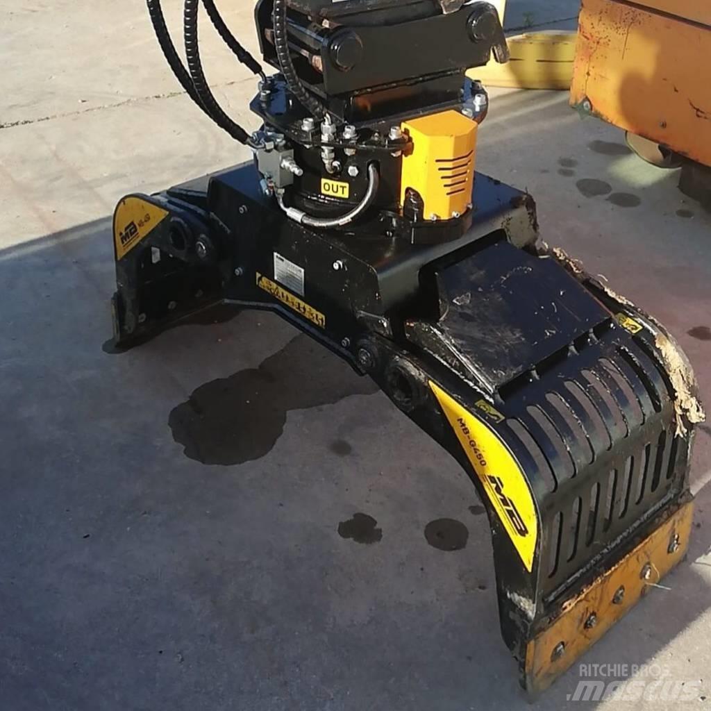 MB Crusher MB-G450 Ostali priključci i komponente