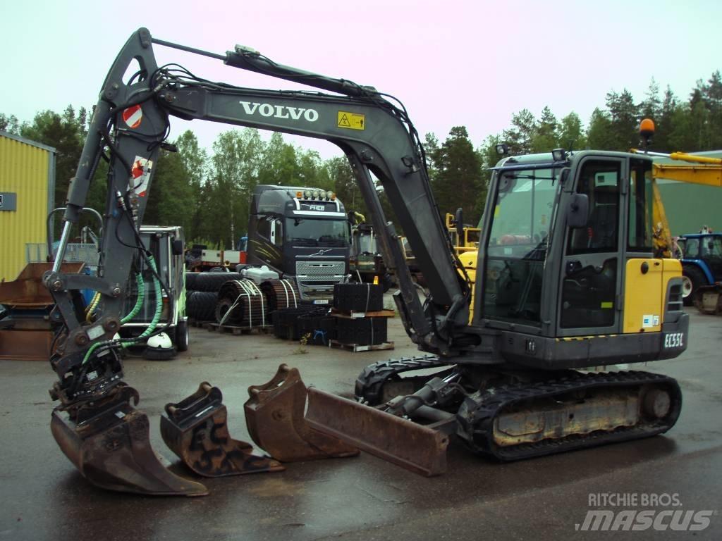 Volvo EC 55 C Mini bageri <7t