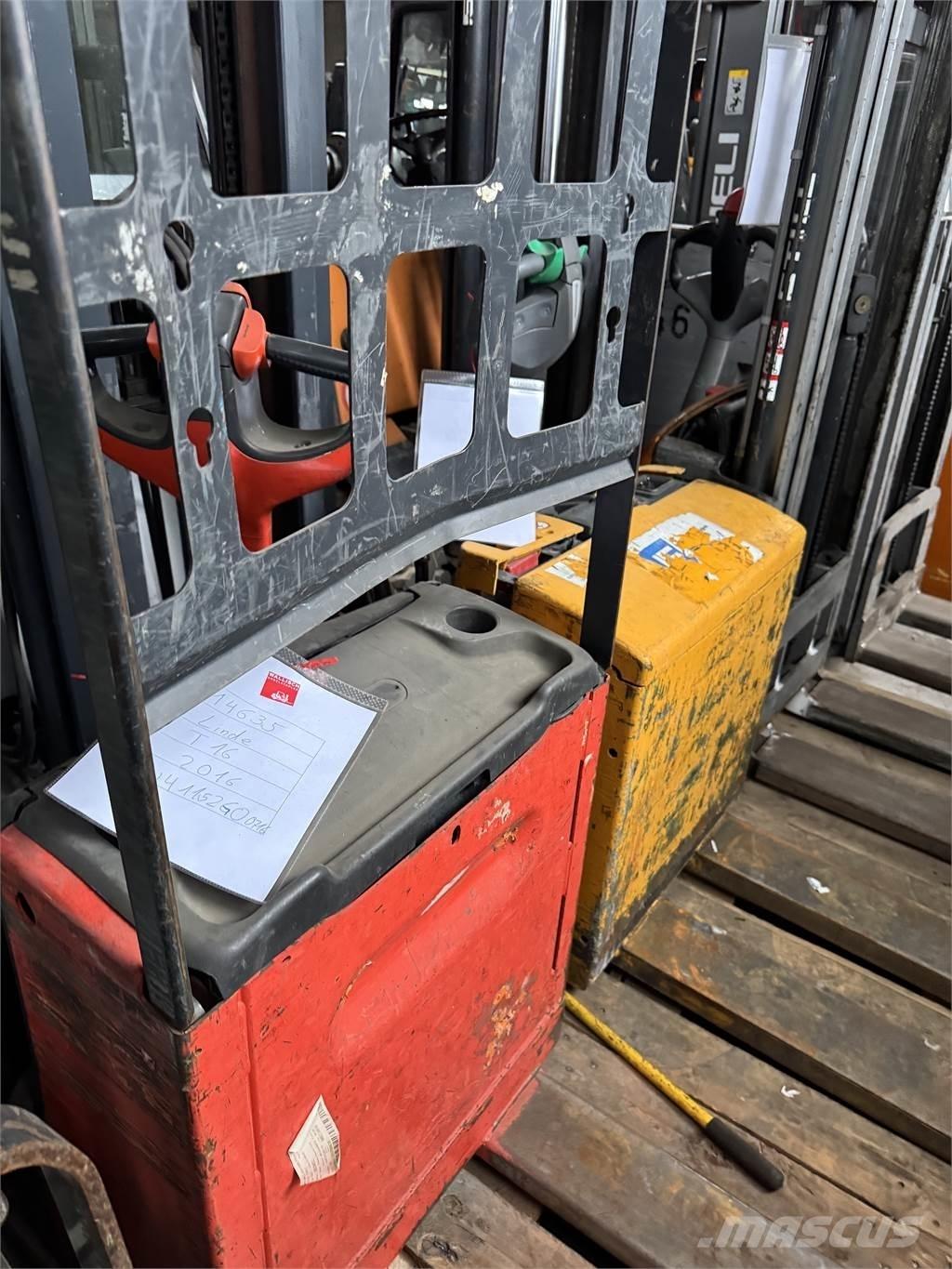 Linde T16 Ručni električni viličar