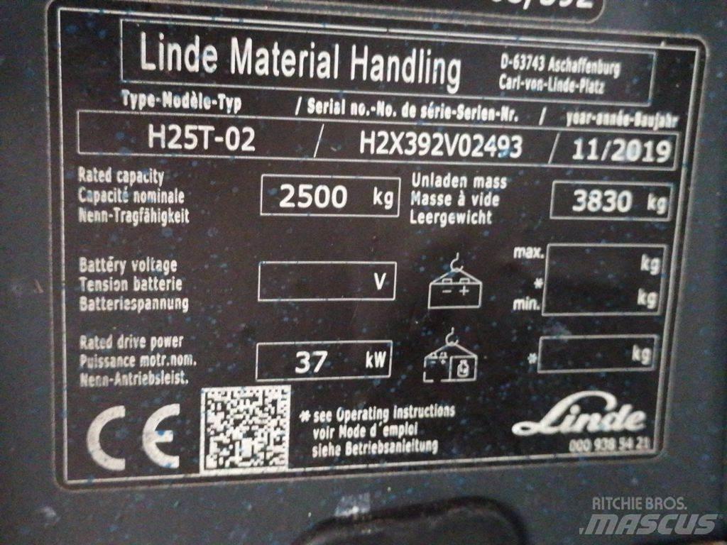 Linde H25T-02 Električni viličari