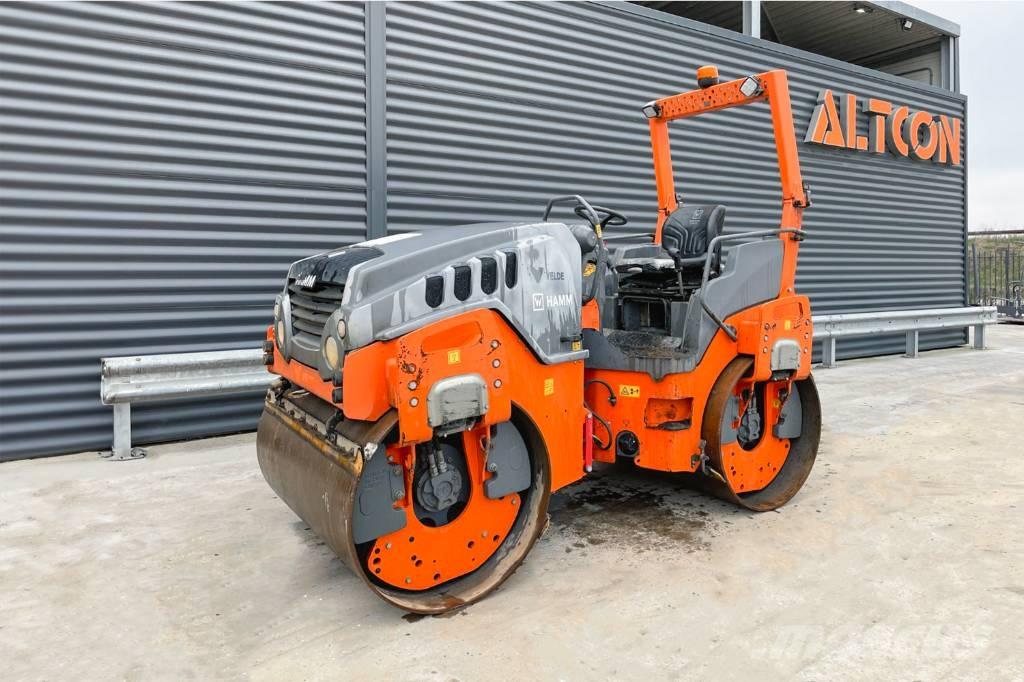 Hamm HD 14 VV Valjci sa dvojnim bubnjem