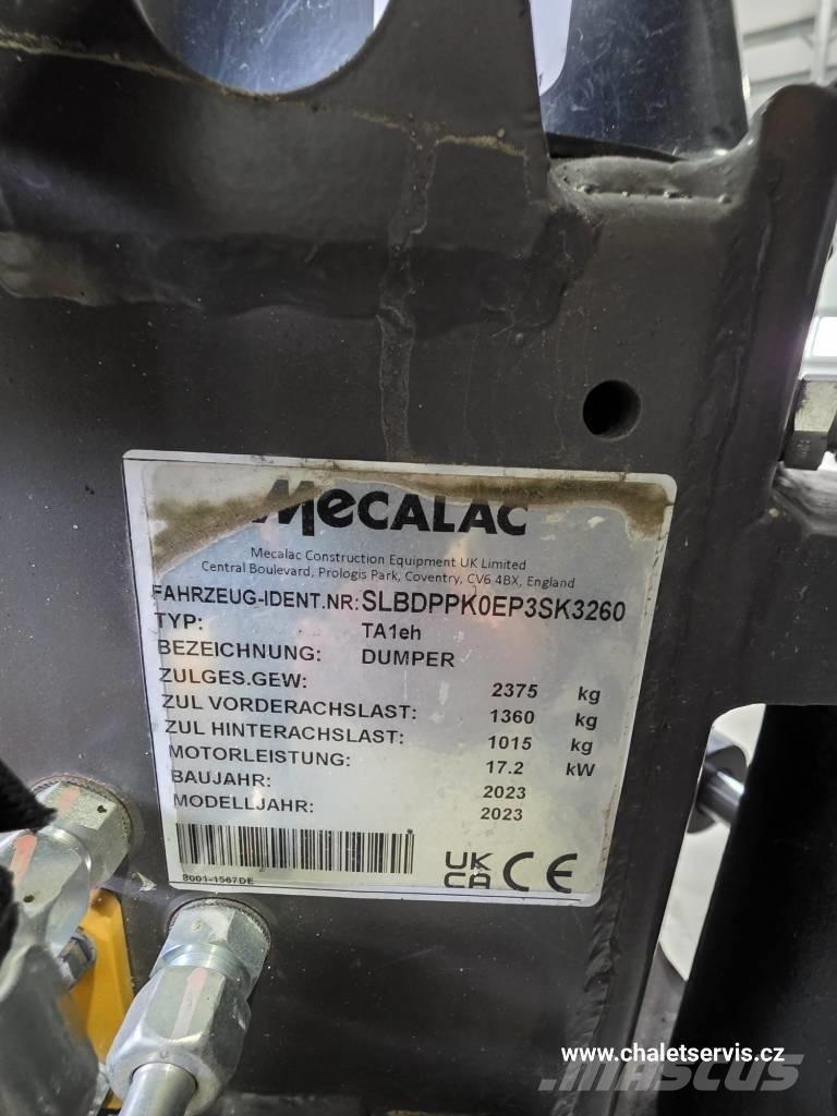 Mecalac TA 1 EH Demperi za gradilišta