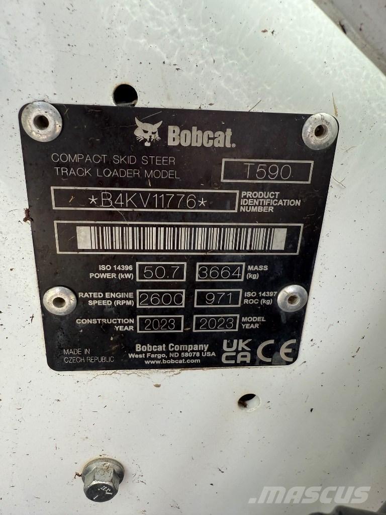 Bobcat T 590 HF Skid steer mini utovarivači
