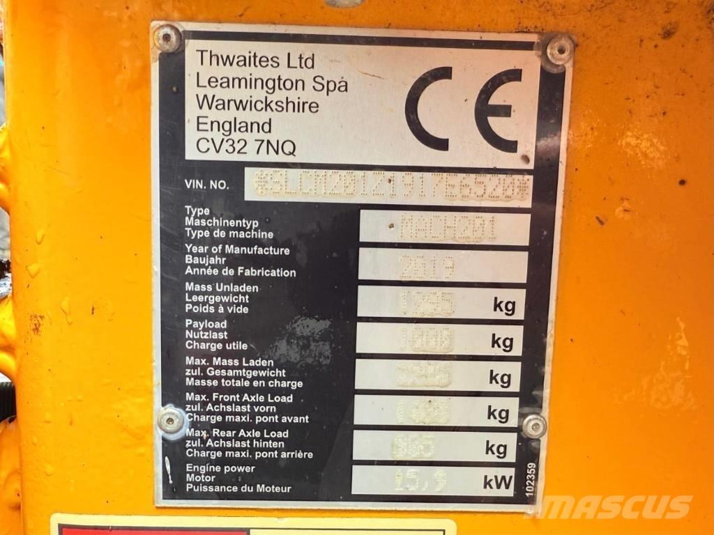 Thwaites Mach 201 Demperi za gradilišta