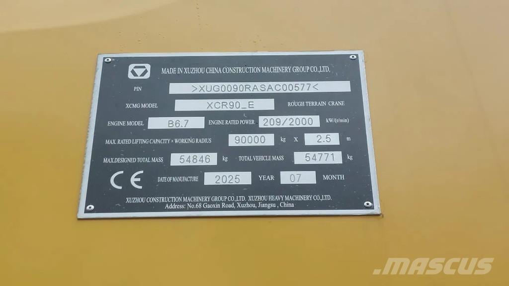 XCMG XCR90_E Autokran dizalice