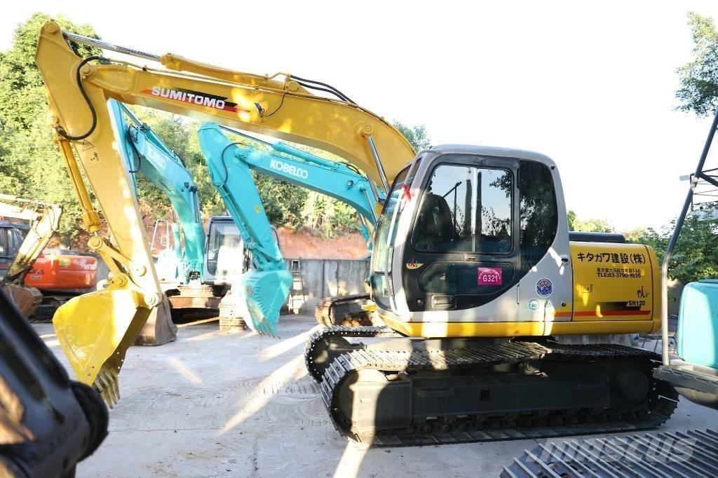 Sumitomo SH120A-3 Bageri gusjeničari