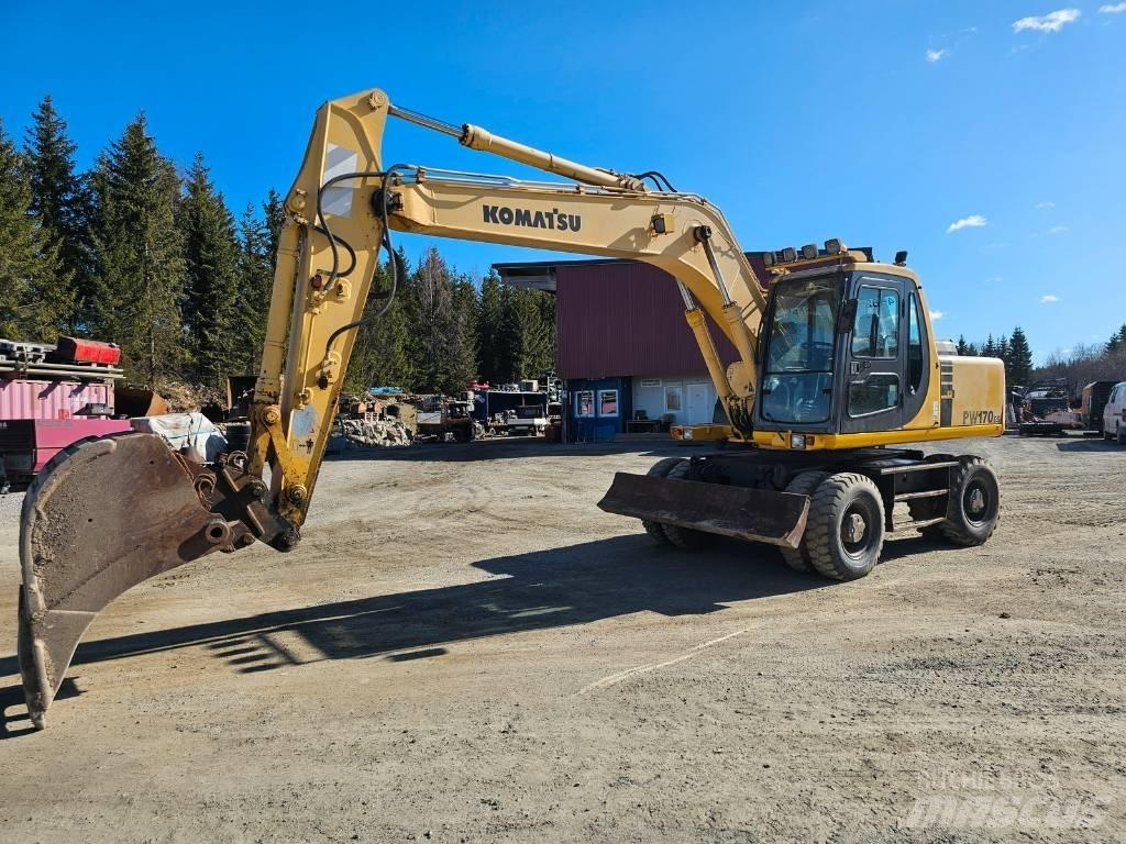 Komatsu PW 170-6 Bageri na kotačima