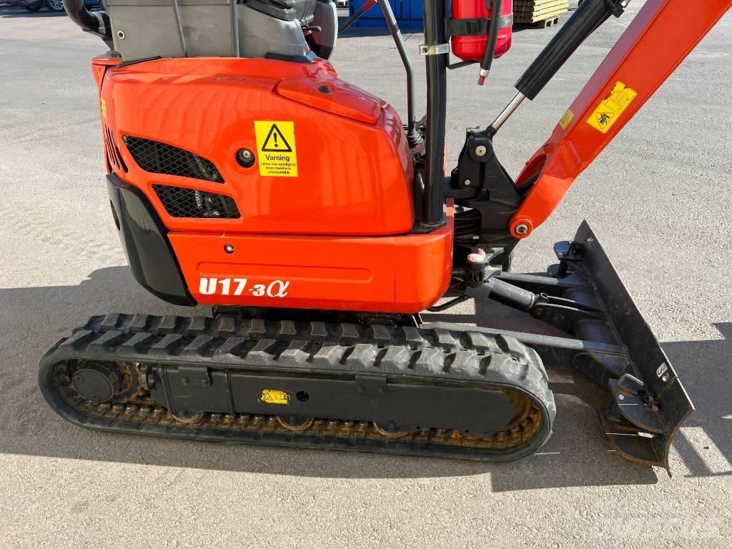 Kubota U 17-3 Mini bageri <7t