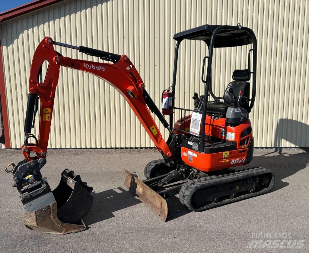 Kubota U 17-3 Mini bageri <7t