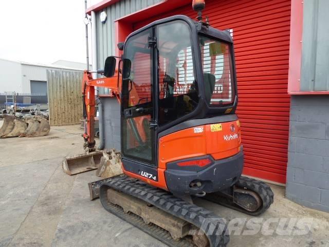 Kubota U 27-4 Mini bageri <7t