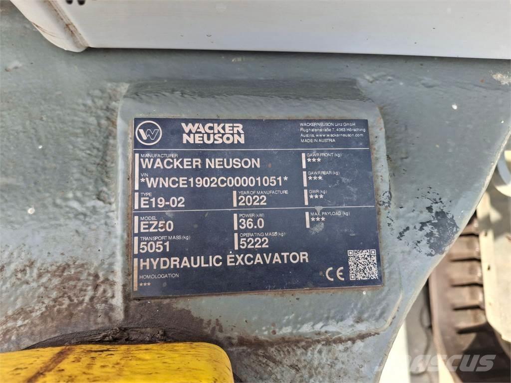 Wacker Neuson EZ50 Bageri gusjeničari