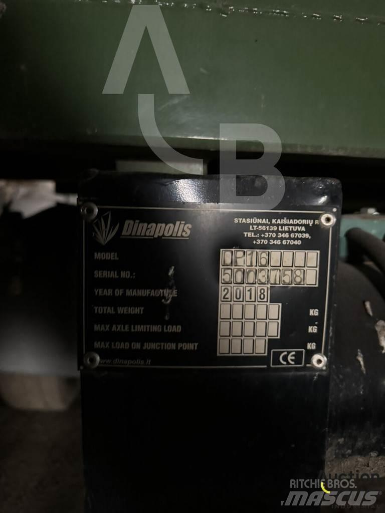 Dinapolis DP-16 Poluprikolice sa ceradom