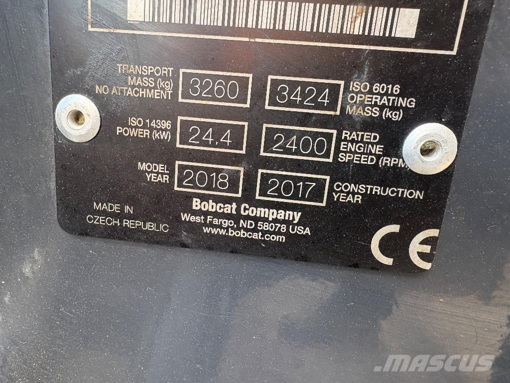 Bobcat E 35z Mini bageri <7t