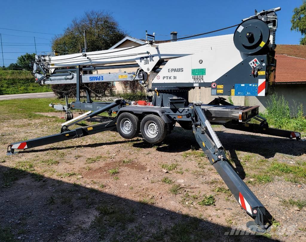 Paus PTK 31 Rabljene dizalice za težak teren