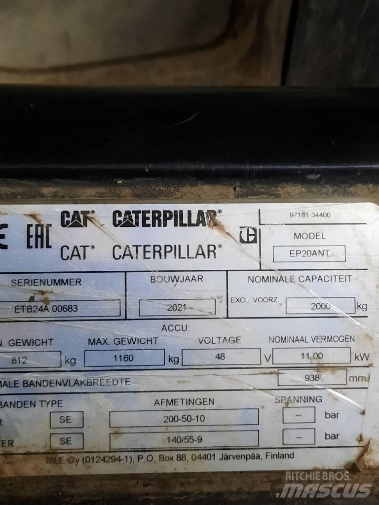 CAT EP20ANT Električni viličari