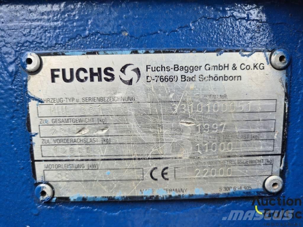 Fuchs MHL 331 Bageri na kotačima