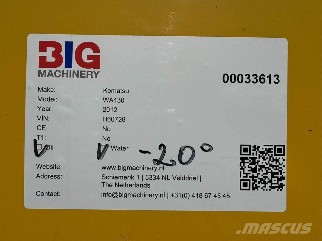 Komatsu WA430-6 Utovarivači na kotačima