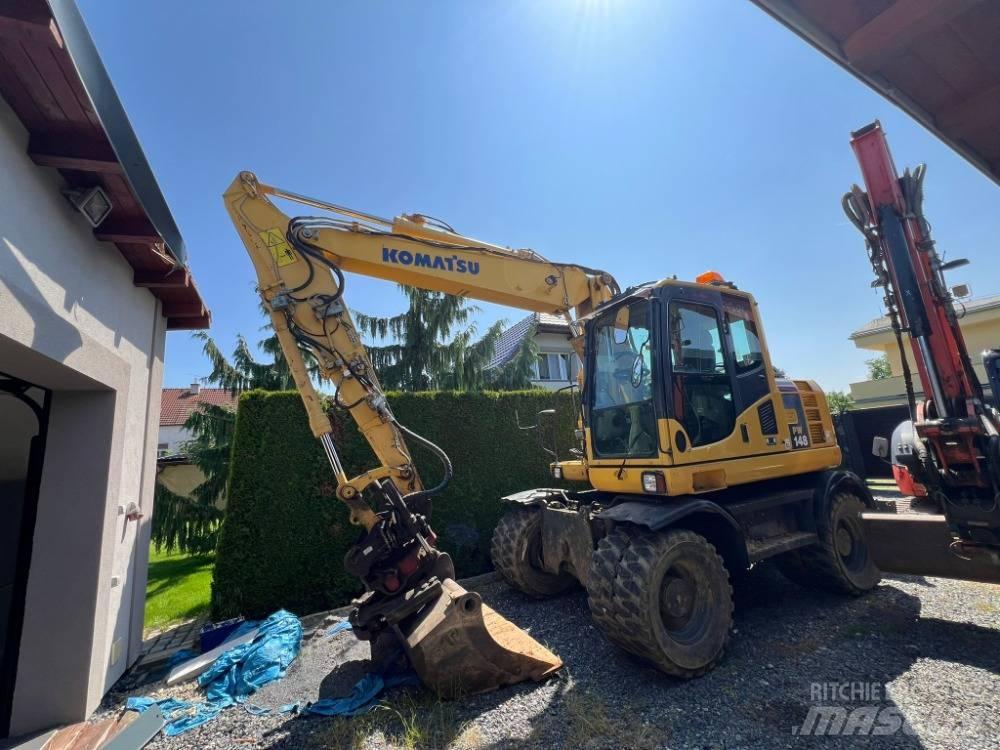 Komatsu PW 148-8 Bageri na kotačima