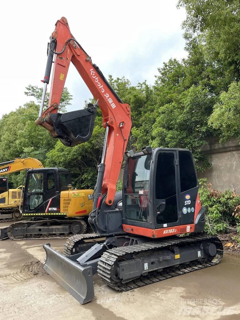 Kubota KX163 Bageri gusjeničari