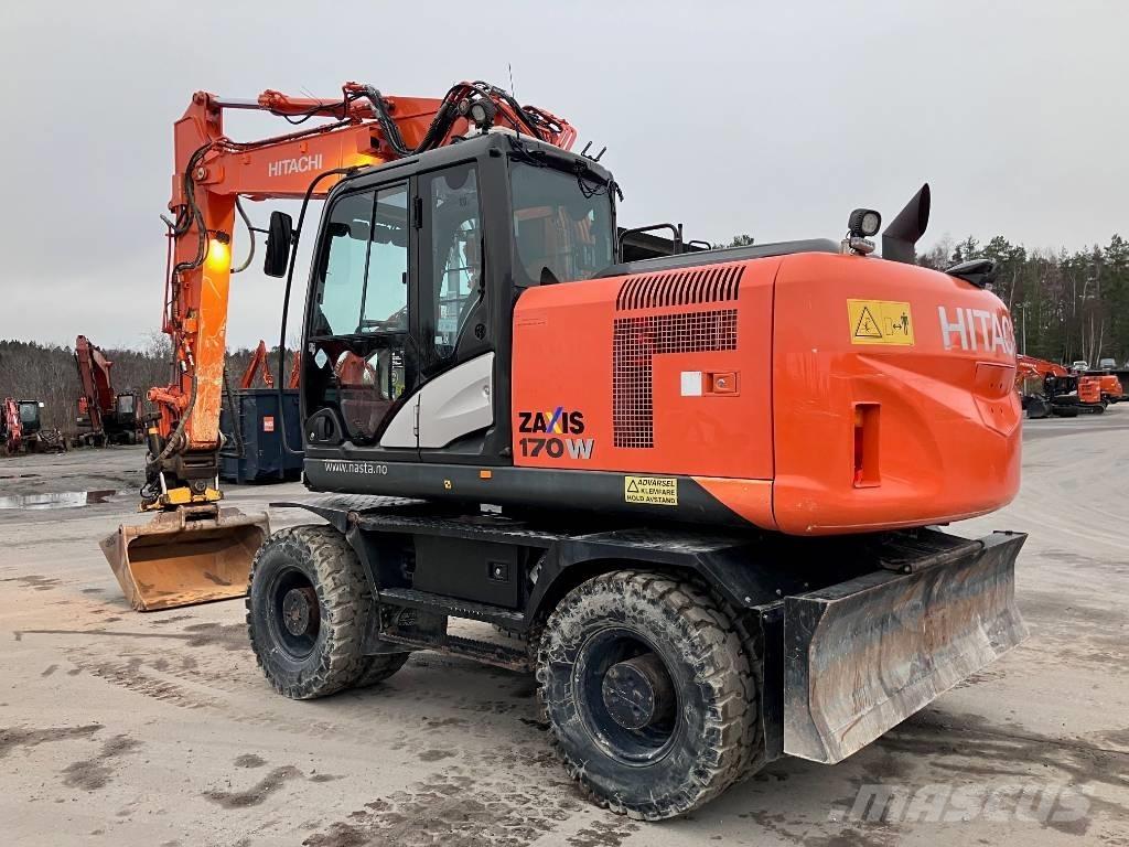 Hitachi ZX170WT-5 Bageri na kotačima