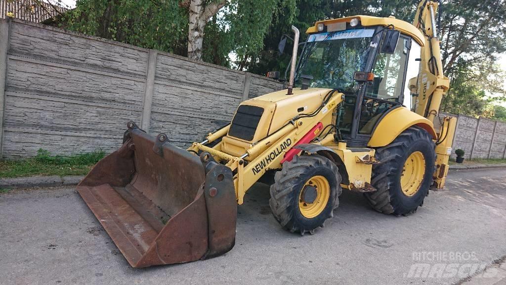 New Holland LB 110 Utovarni rovokopači