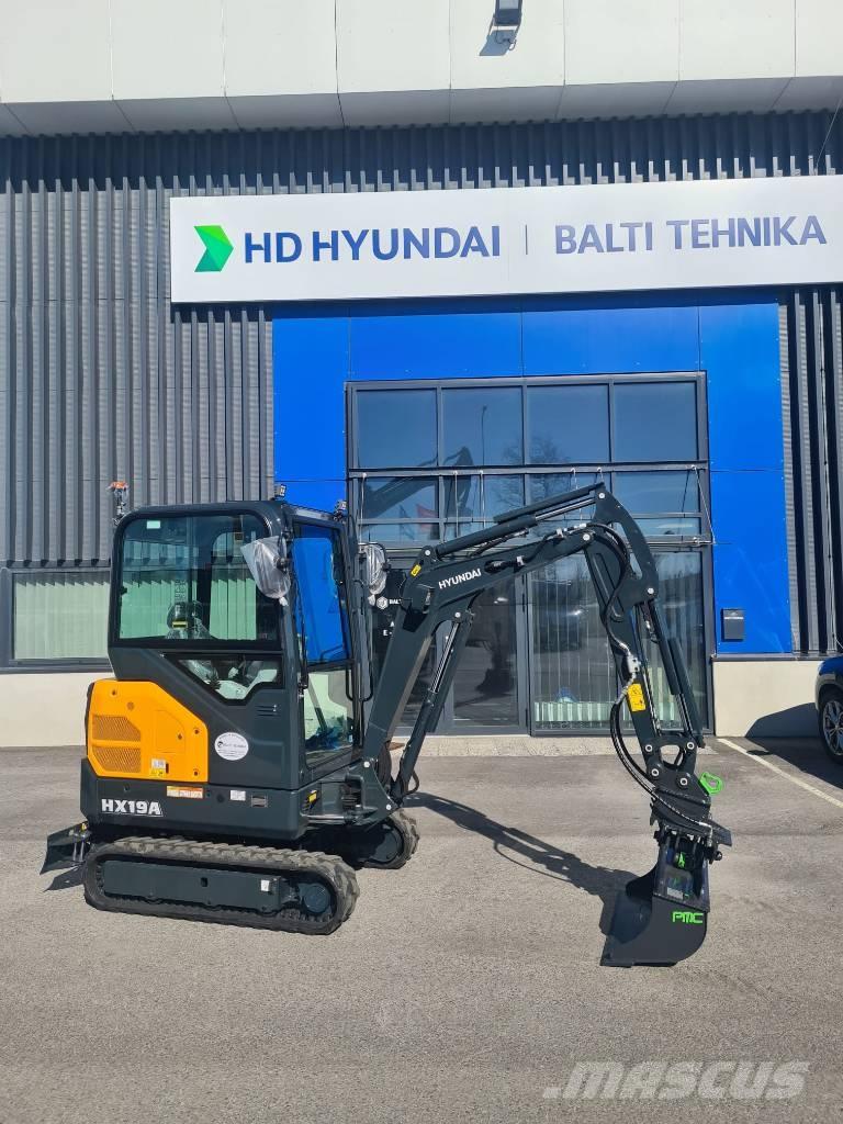Hyundai HX 19 A Mini bageri <7t