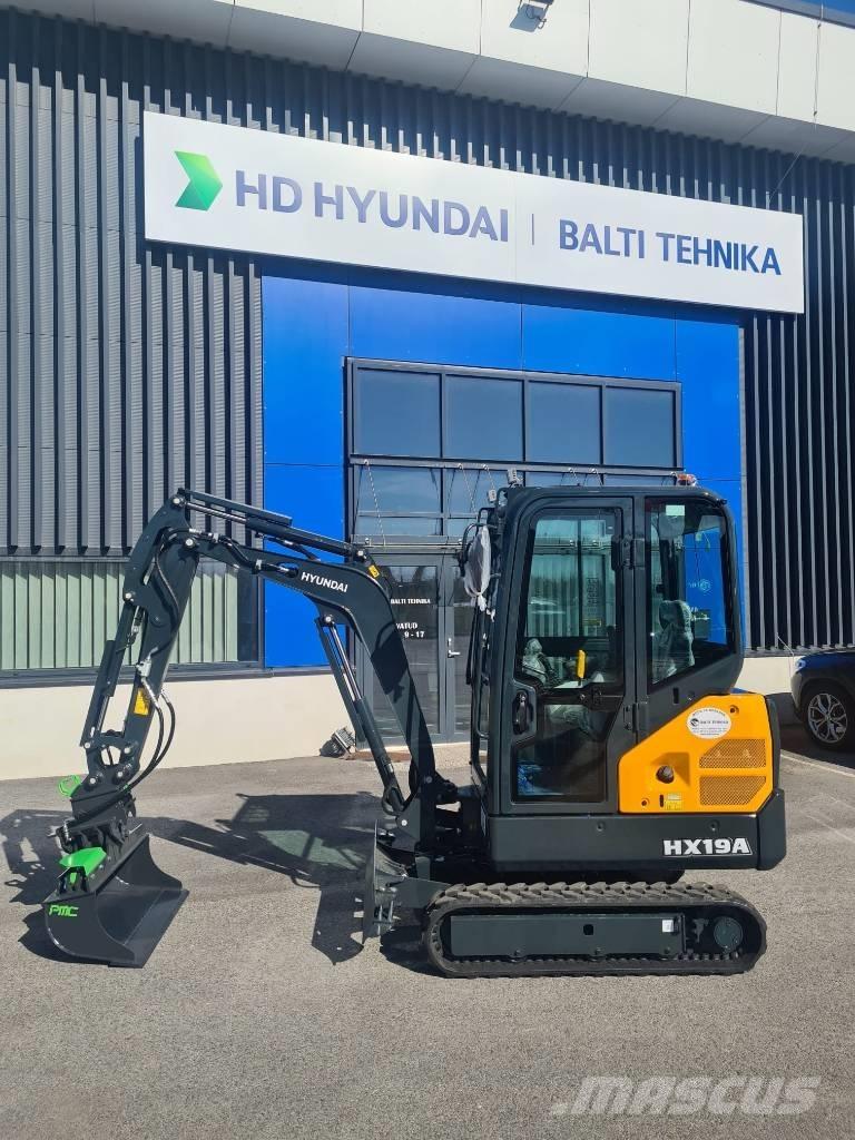 Hyundai HX 19 A Mini bageri <7t