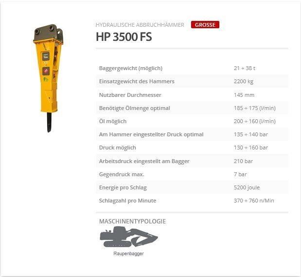 Indeco HP 3500 FS Čekići