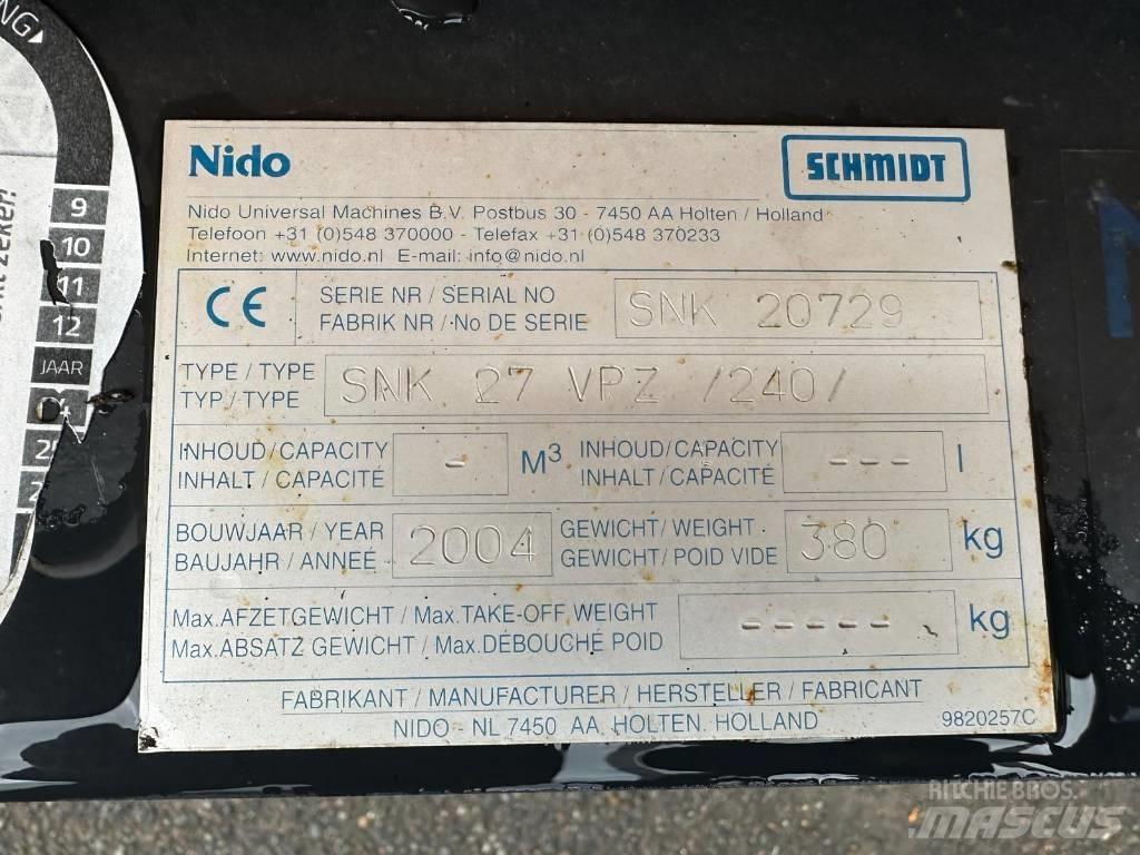 Nido SNK 27 VPZ 240 Sniježne daske i  plugovi
