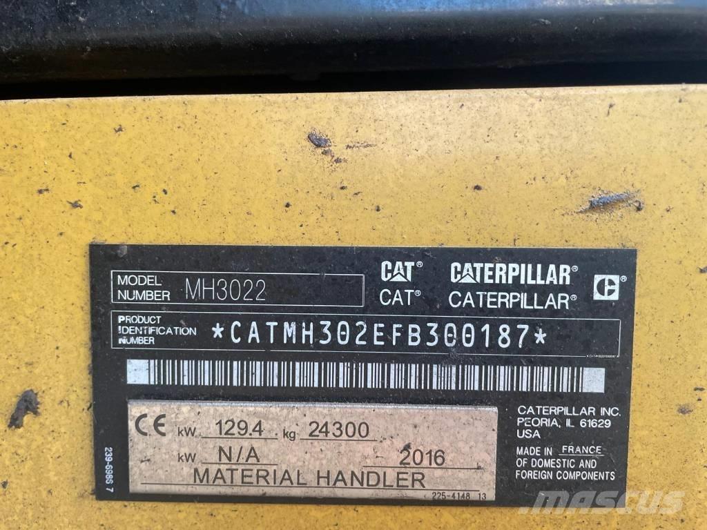 CAT MH 3022 Bageri za manipuliranje materijalom / otpadom