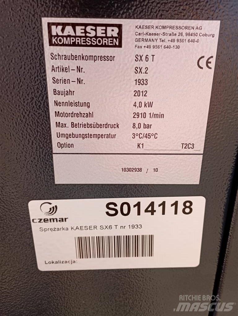 Kaeser SX6 T Kompresori