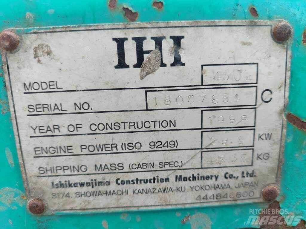 IHI 45J Mini bageri <7t