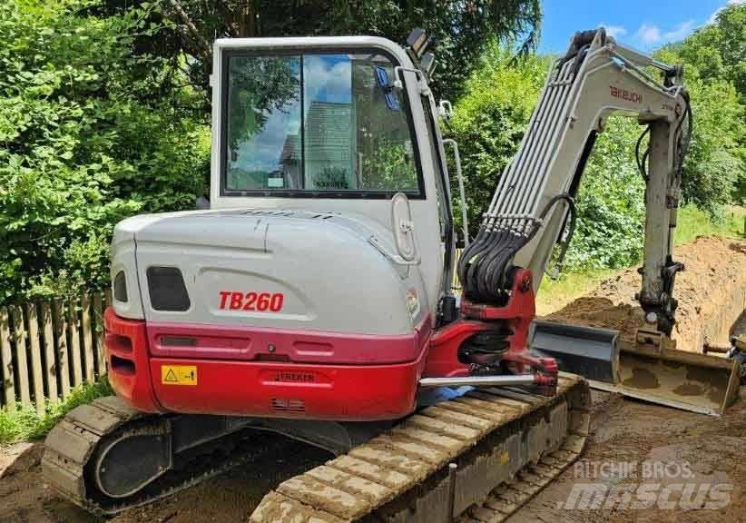 Takeuchi TB 260 Mini bageri <7t