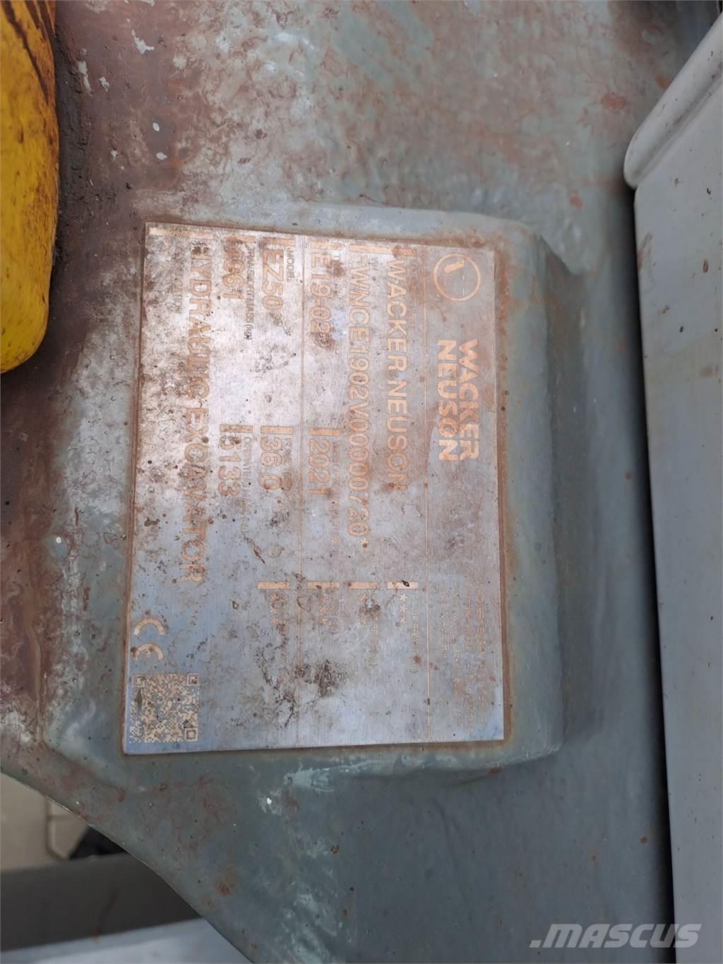 Wacker Neuson EZ50 Bageri gusjeničari