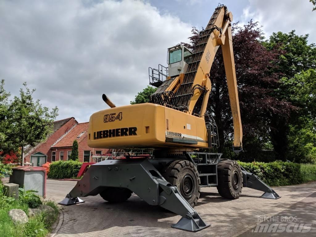 Liebherr A 954  C HD Bageri za manipuliranje materijalom / otpadom