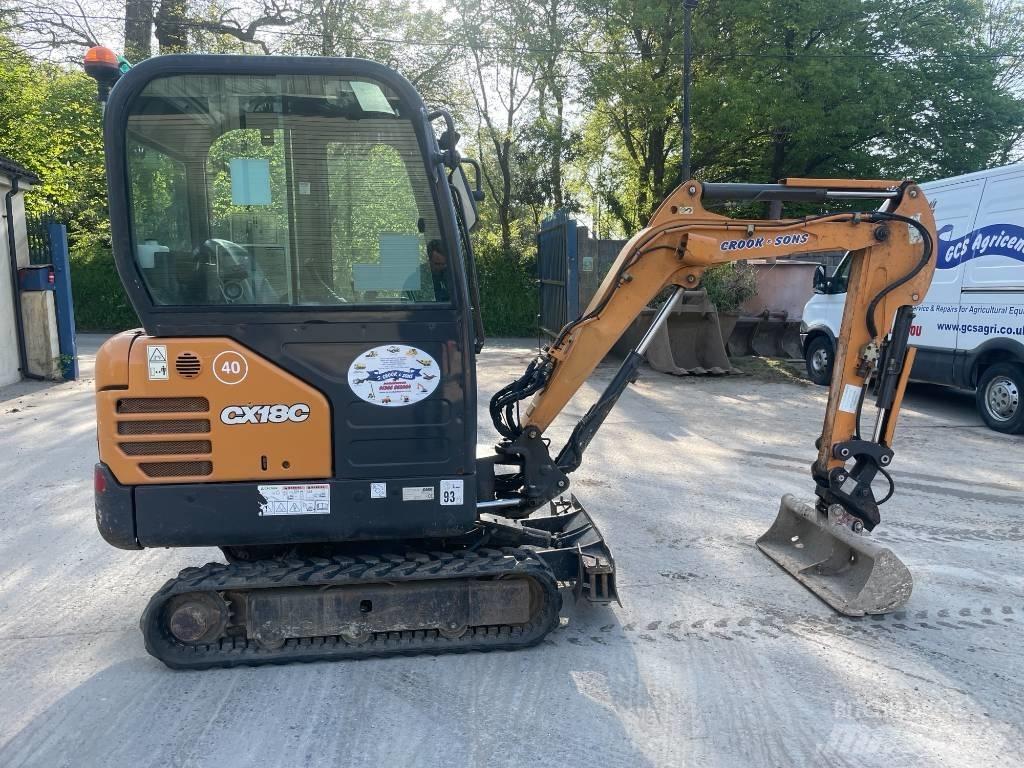 CASE CX 18 C Mini bageri <7t