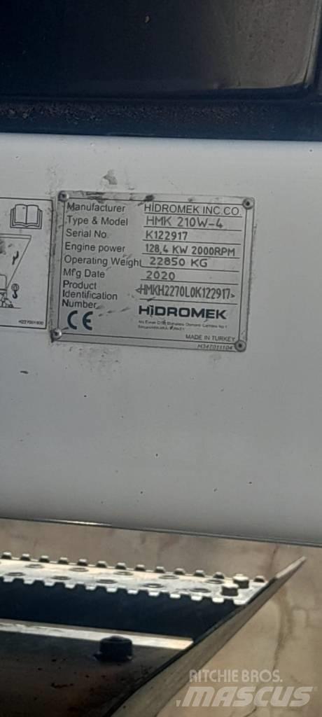 Hidromek HMK 210 W Bageri na kotačima
