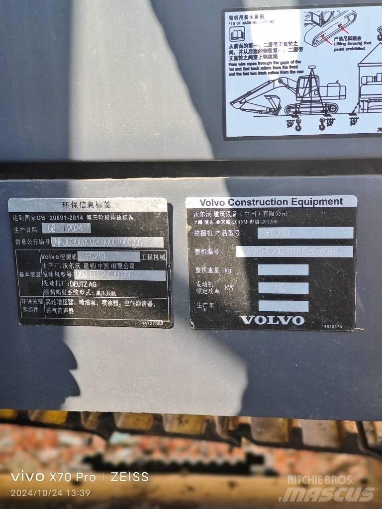 Volvo EC 210 Bageri gusjeničari
