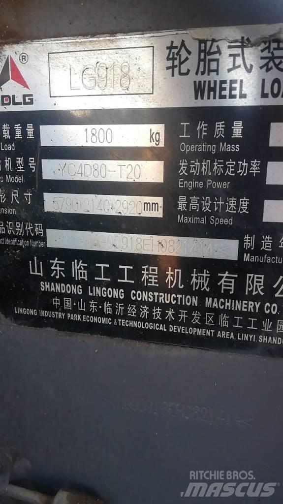 SDLG LG918 Utovarivači na kotačima