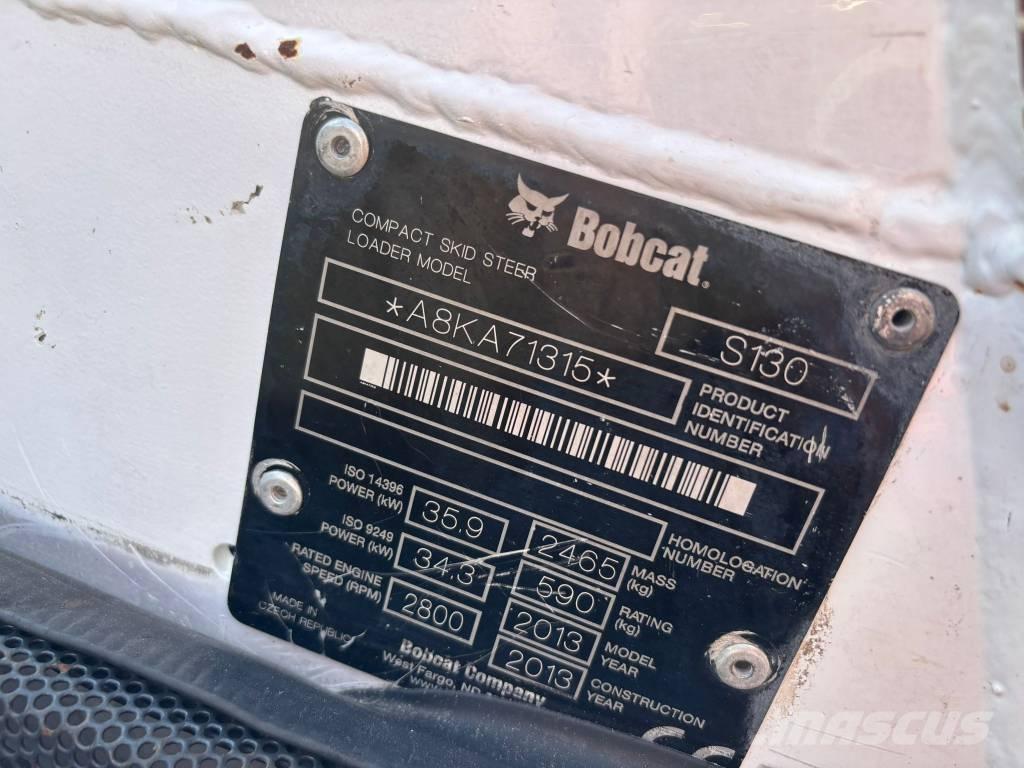 Bobcat S 130 Skid steer mini utovarivači