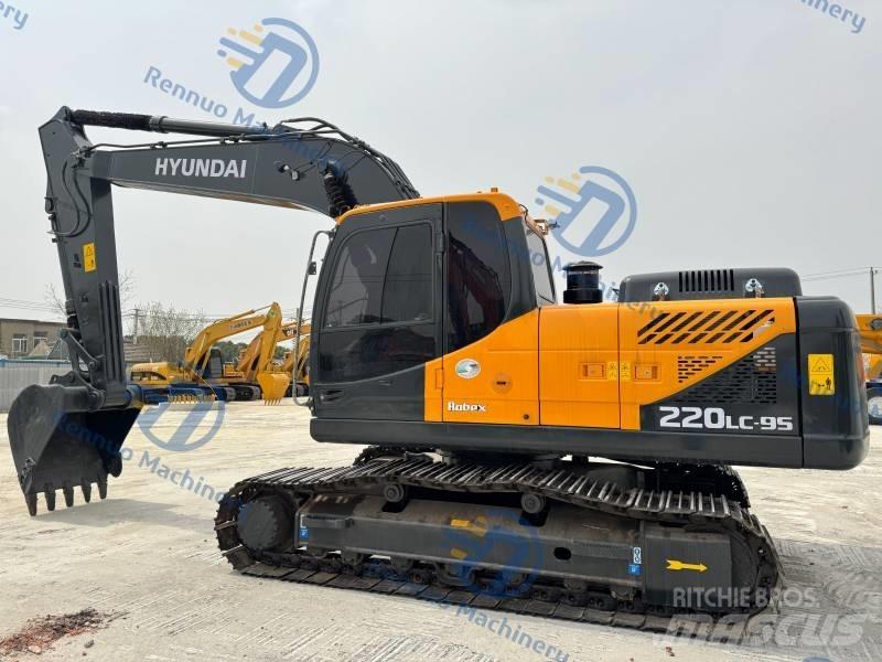 Hyundai R220LC-9S Bageri gusjeničari