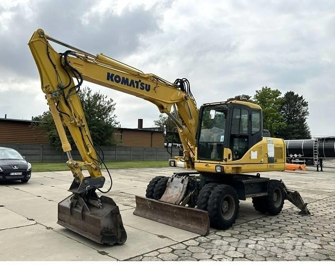 Komatsu PW 160-7E0 Bageri na kotačima